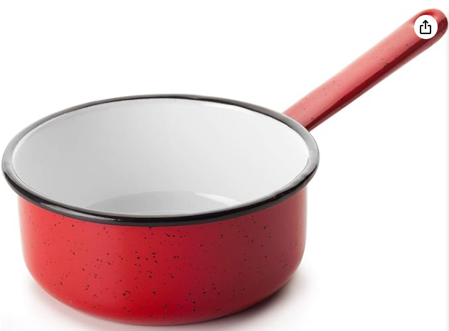Ibili cazuela esmaltada roja