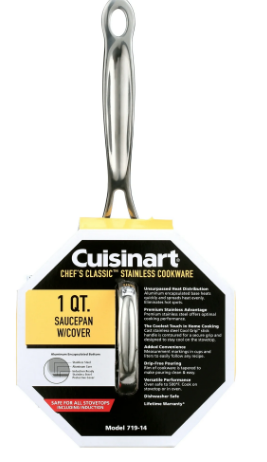 Cuisinart Olla Cacerola Chef's Classic Modelo 719-14