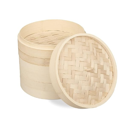 STAM15 Vaporera Clásica Bambú 15cm