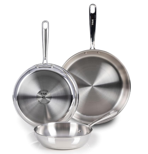 T Fal Sartén Pro Tri-ply Stainless Steel