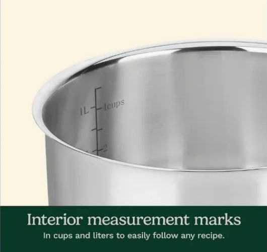 Cuisinart Olla Con Tapa De Acero Inoxidable 1.4 Litros