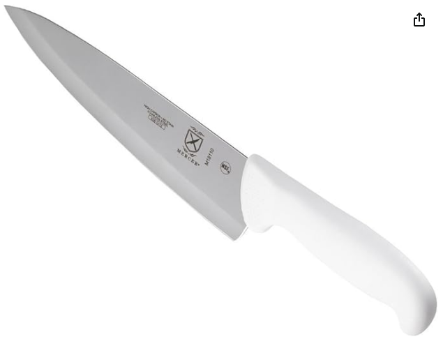 Mercer Culinary Ultimate White Cuchillo de Chef de 8 Pulgadas