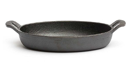 Comas Mini Sartén Oval 2 Asas De Hierro Fundido