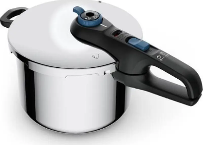 TFAL Trendy - Olla a presión de acero inoxidable