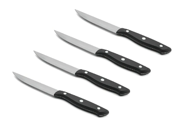Farberware Juego de Cuchillos Para Carne con Triple Remache 4 PZ.