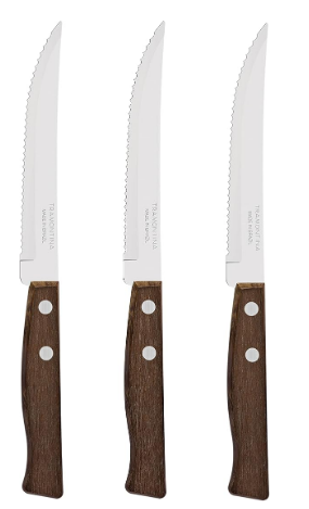 Tramontina Juego de Cuchillos para Carne 3 PZ.