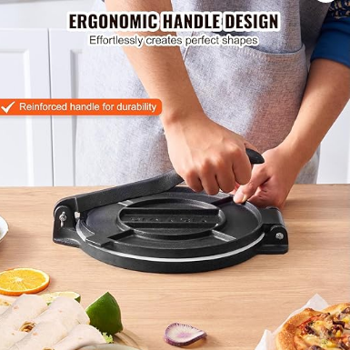 Marca Vevor Prensa Tortilla 25cm