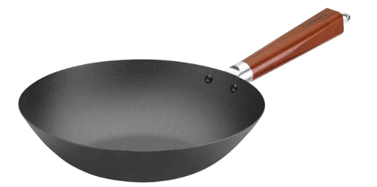 Cuisinart Sartén Wok Acero Pre-curado 11''