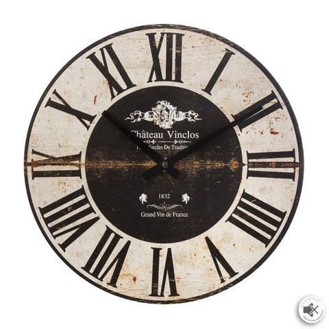 Reloj D28cm - NEGRO