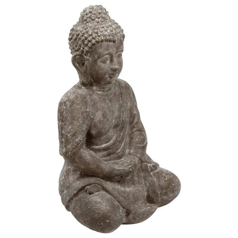 Estatua Buda sentado H46cm en cemento
