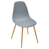 Silla gris 44cm