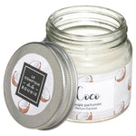 Vela perfumada "Coco" 65 g en vaso