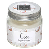 Vela perfumada "Coco" 65 g en vaso