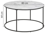 Mesa de centro Fiermonte Ø80cm